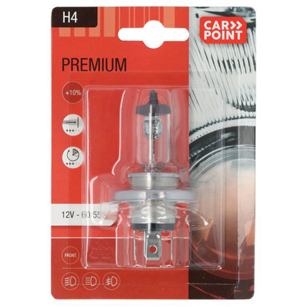 AUTOLAMP PREMIUM H4 60/55W CARPOINT