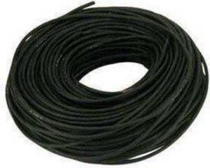 RUBBER SNOER 5X2.5 ZWART ROL 35M