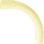 BOCHT PVC 3/4 CREME 25 STUKS