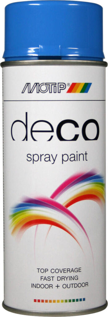 SPUITBUS MOTIP 400ML HEMELBLAUW 01608