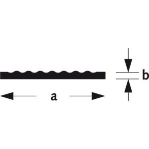 SLIJTSTRIP S40 ALU 40X3.0MM 100CM