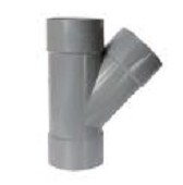 PVC T 3XLM 45GR 110X110MM GRIJ