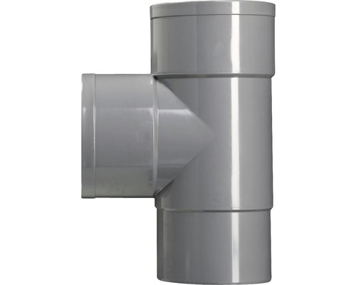 PVC T-STUK  60MM MVJ 87GR GRIJS HWA