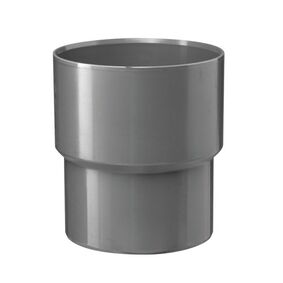 PVC VERLOOPSTUK 75X80MM GRIJS