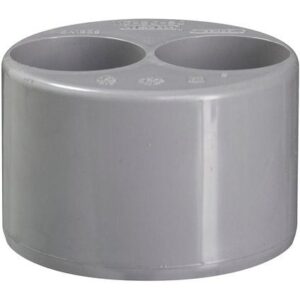 PVC VERLOOPRING 110X40/40 GRIJ