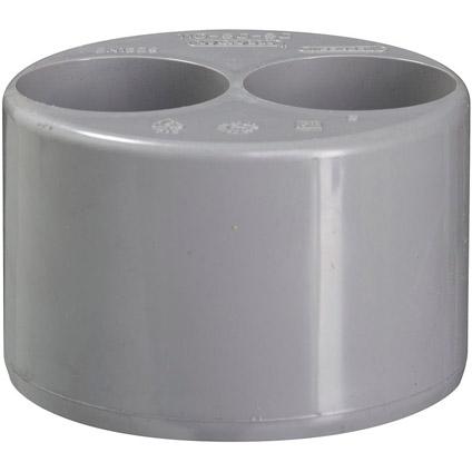 PVC VERLOOPRING 110X40/40 GRIJ