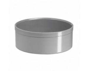 PVC EINDKAP OM/BUIS  32MM WIT