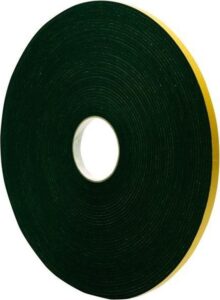 PANELTAPE 12X3MM ZWART 25M 201790