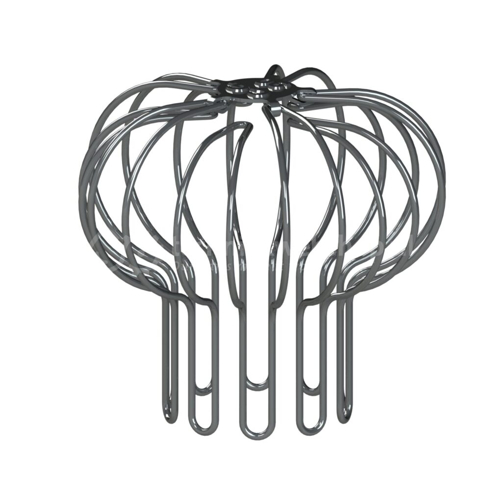 BOLDRAADROOSTER  90MM RVS