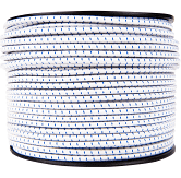 ELASTIEK 6MM WIT-BLAUW ROL 100M