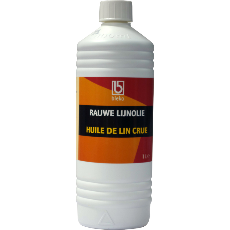 LIJNOLIE 1 LITER RAUW BLEKO