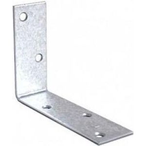 VERSTERKINGSHOEK 75X40MM VERZINKT