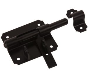 HANGSLOTGRENDEL  80X70MM ZWART