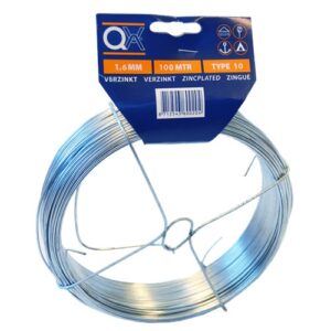 IJZERDRAAD NO  8 1.3MM  50M VERZINKT