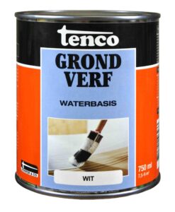 GRONDVERF WIT  750MM WATERBASIS TENCO
