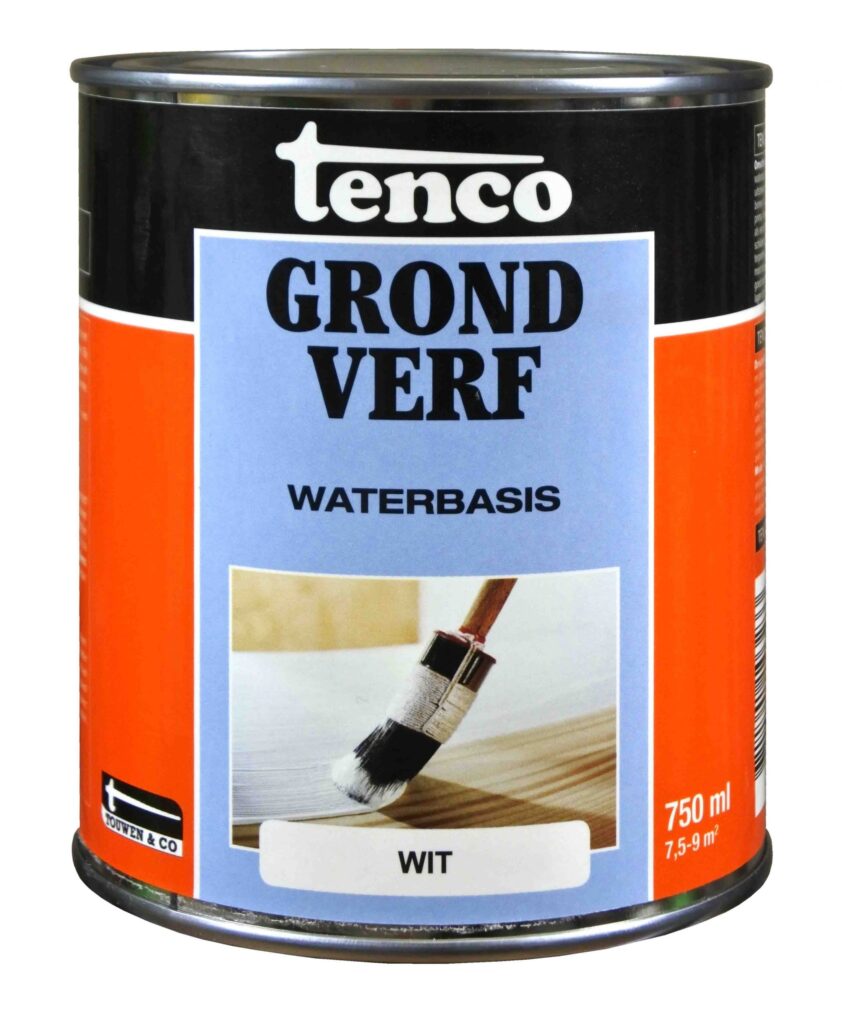 GRONDVERF WIT  750MM WATERBASIS TENCO