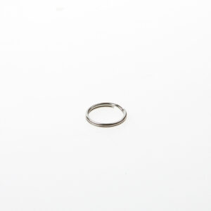 SLEUTELRING 20MM VERNIKKELD DS.100