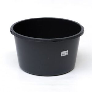METSELKUIP  65 LITER ZWART GRIPLINE-D