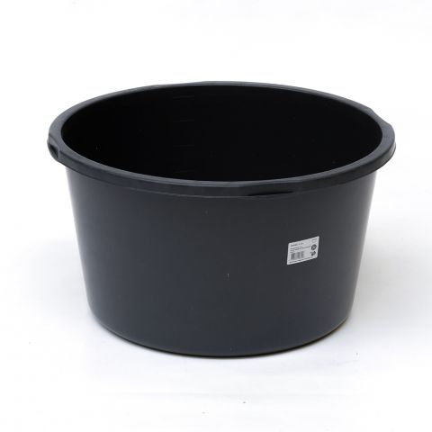 METSELKUIP  65 LITER ZWART GRIPLINE-D