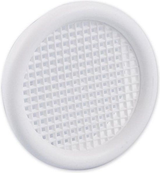 ROOSTER 45MM ROND WIT NEDCO