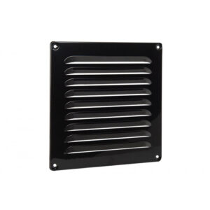 SCHOEPENROOSTER 200X200M ZWART ALU