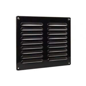 SCHOEPENROOSTER 250X200MM ZWART ALU