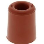 DEURBUFFER 25MM ROOD RUBBER