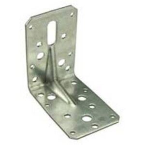 HOEKANKER ZWART 90X90X60 MET RIL