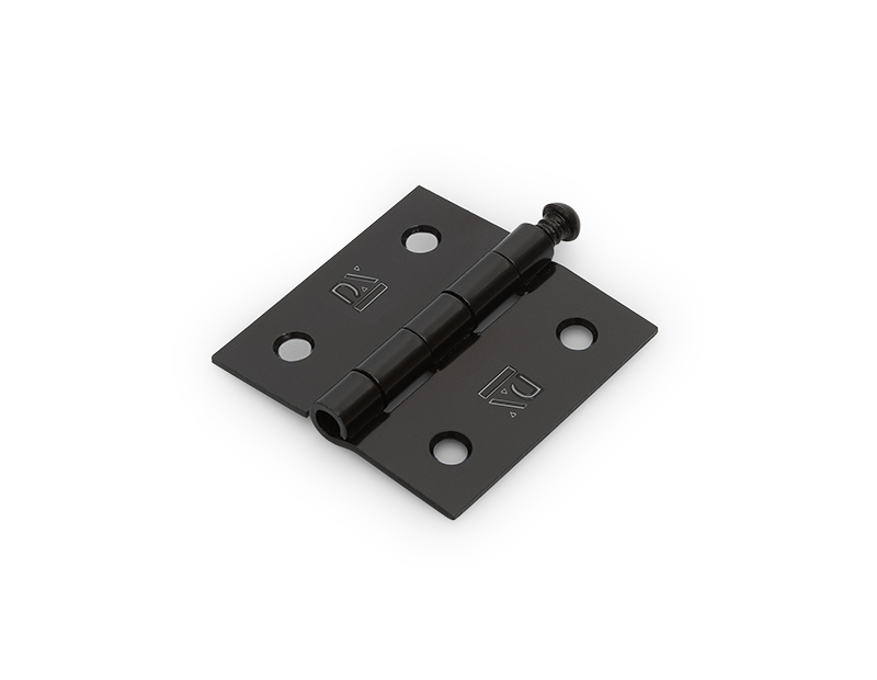 SCHARNIER ZWART 76X76MM