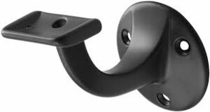 LEUNINGHOUDER ZWART 65 VLAK 3502-70E