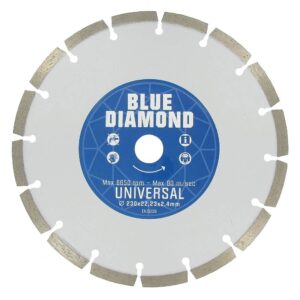 DIAMANTSCHIJF 230MM BLEU DIAMO
