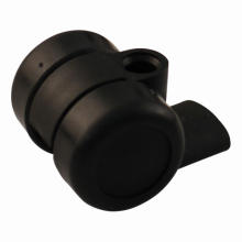 DUBBELROL 36MM ZWART