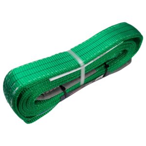 HIJSBAND 2 TON 4M GROEN MET LUSSEN