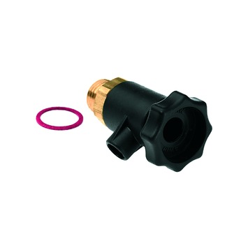 AFTAPPER 1/4 MET O-RING IN ZAKJE