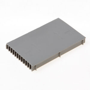 SPOUWVOEGROOSTER T110 6CM GRIJS