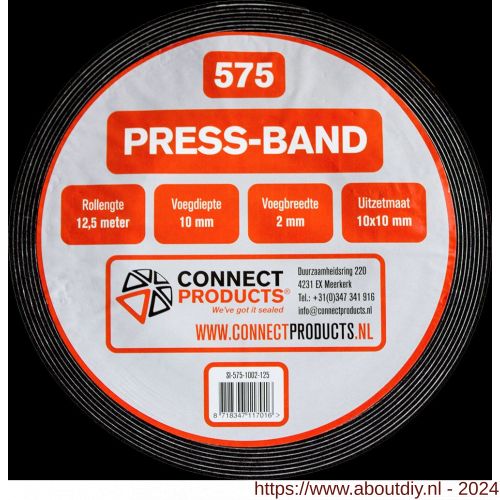 COMPRESBAND 15X15MM 10M SEAl-IT