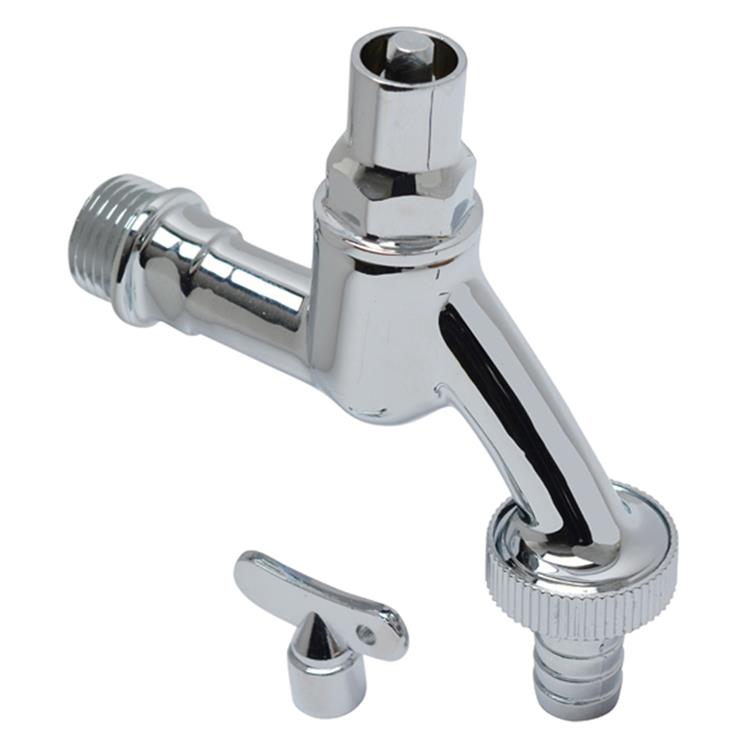 TAPKRAAN 1/2 CHROOM + 2 SLEUTELS