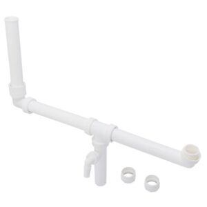 DUPLEX SIFON 6/4X40MM WIT M/WASM.