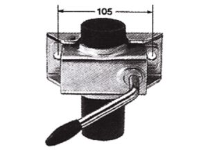 NEUWSWIELKLEM 60MM VERZINKT