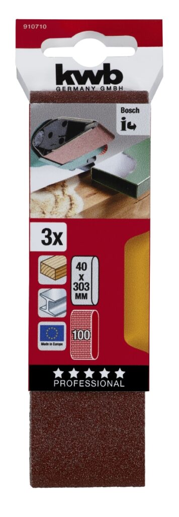 SCHUURBAND  40X305 K100 3ST KWB