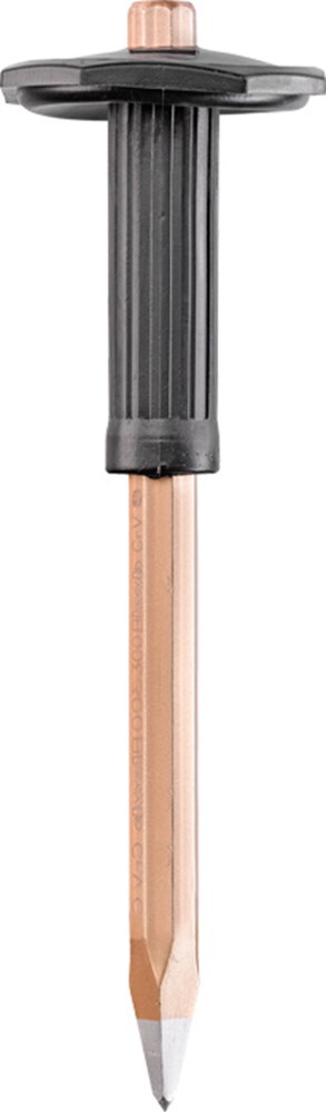 PUNTBEITEL 300MM MET HANDBESCHERMING