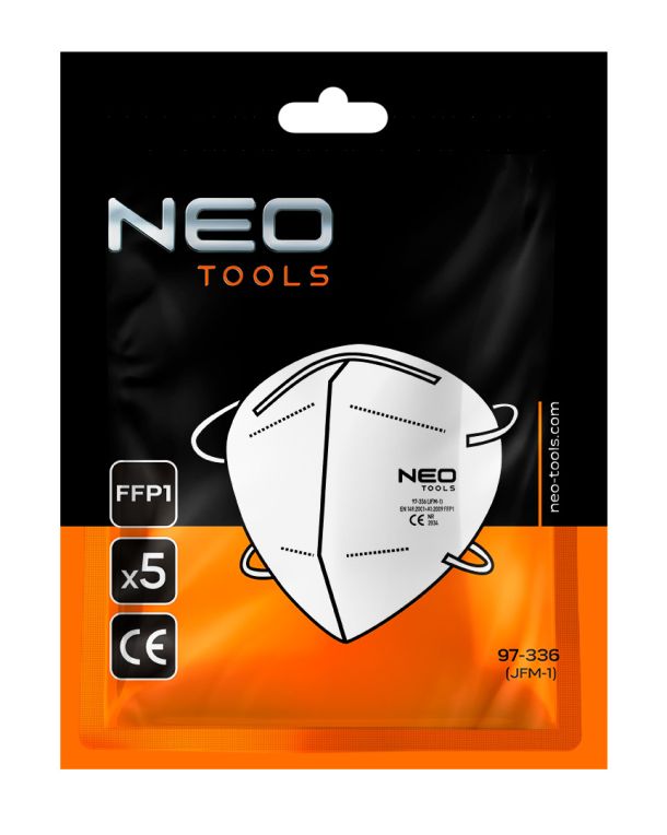 STOFKAP FFP1 ACTIEF CARBON 5 STUKS