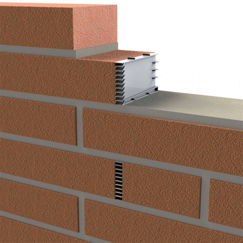 SPOUWVOEGROOSTER T120 5CM GRIJS