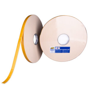 DUBBELZIJDIGE TAPE 3MM WIT 12MM 25M