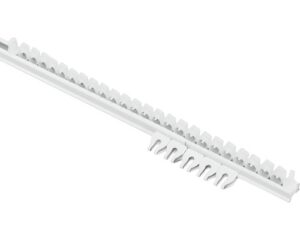GORDIJNRAIL PLUS WIT 210-400CM COMPL.