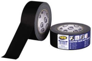 GAFFER TAPE MATT BLACK 48MM 25M HPX