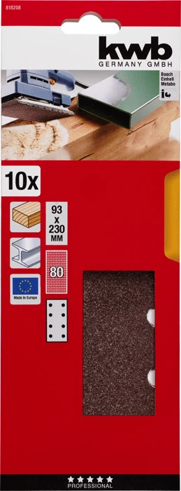 SCHUURSTROOK  K80 PERFO 93 818208 KWB