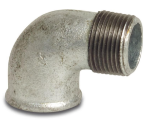 KNIE NR.90 3/4 BINNENDRAAD VERZINKT