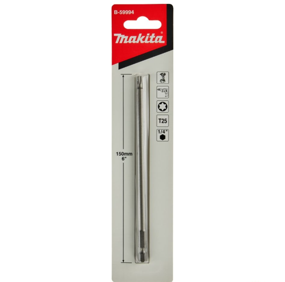 SCHROEFBIT T25X150MM MAKITA