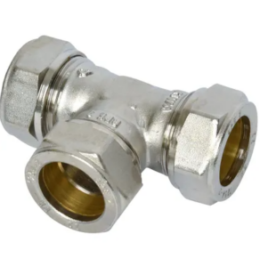 KNEL T-STUK 12X12X12MM CHROOM SV